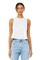BELLA+CANVAS Racerback Crop Top for Women Gym Wear, Workout, Yoga & Casual Sleeveless Street Style Tank